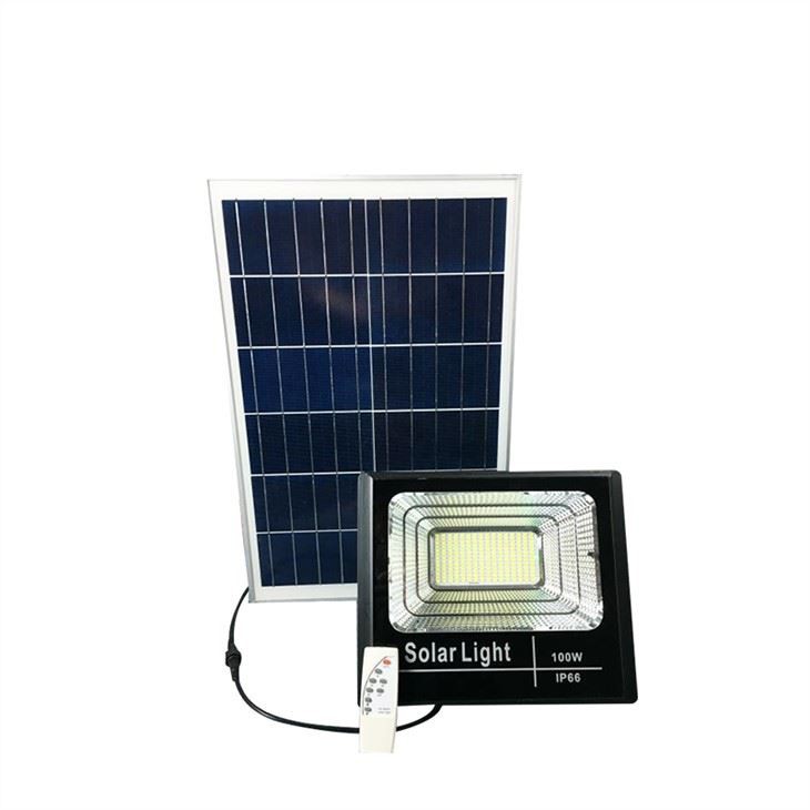 Llum d'inundació solar LED a l'aire lliure