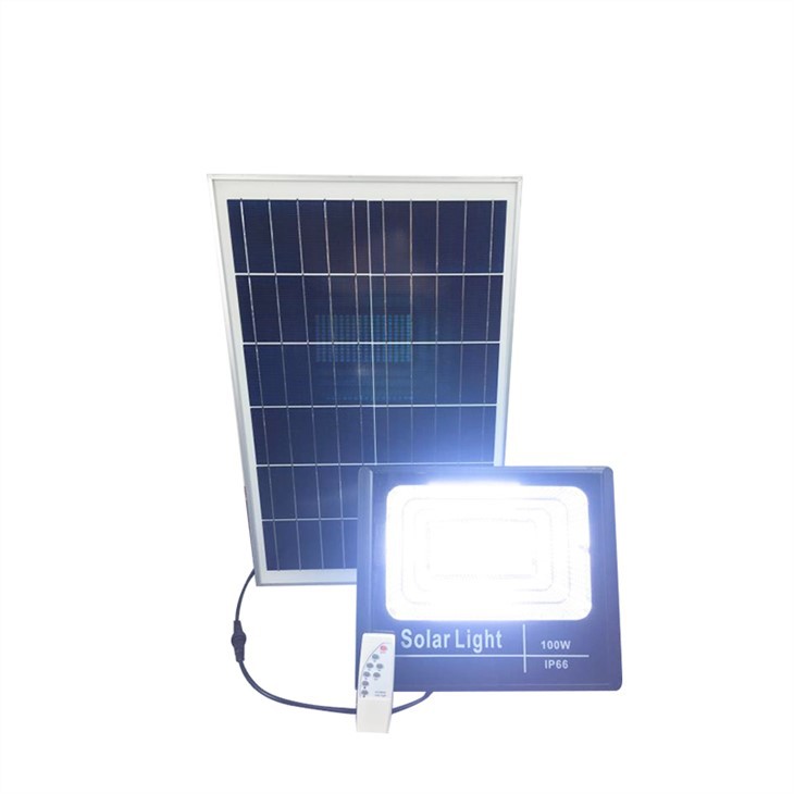 Llum d'inundació solar amb comandament sense fils