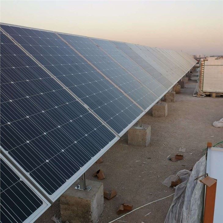 Muntatge de sostre del panell solar